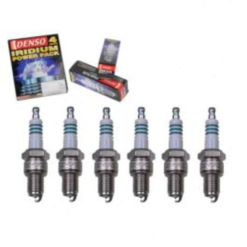 6 pc DENSO Iridium Power Spark Plugs for 1964-1966 Chevrolet K10 Pickup 4.8L L6