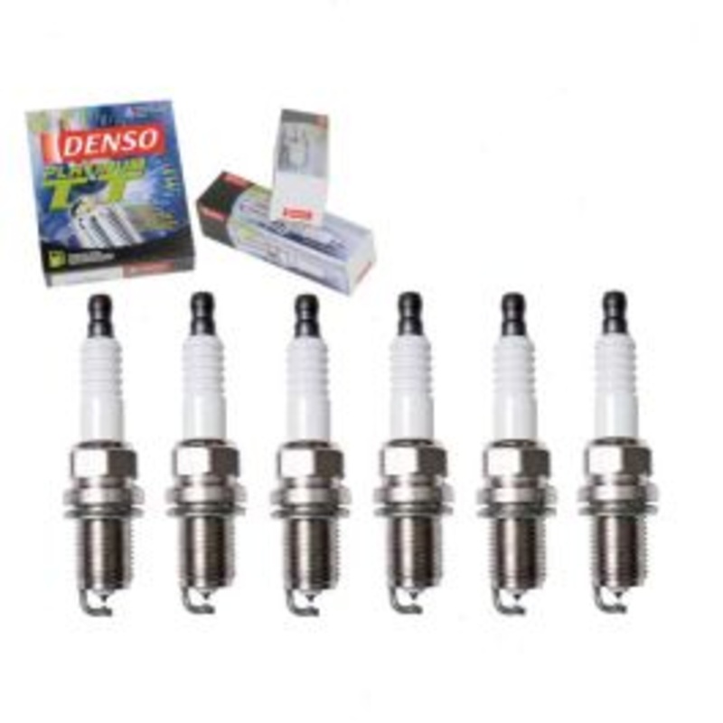 6 pc DENSO Platinum TT Spark Plugs for 1994-2000 Lexus SC300 3.0L L6