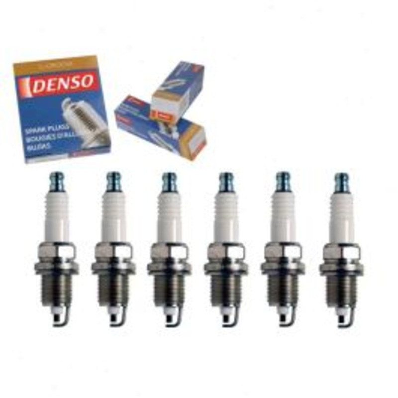 6 pc DENSO Standard U-Groove Spark Plugs for 1981-1985 Jeep Scrambler 4.2L L6