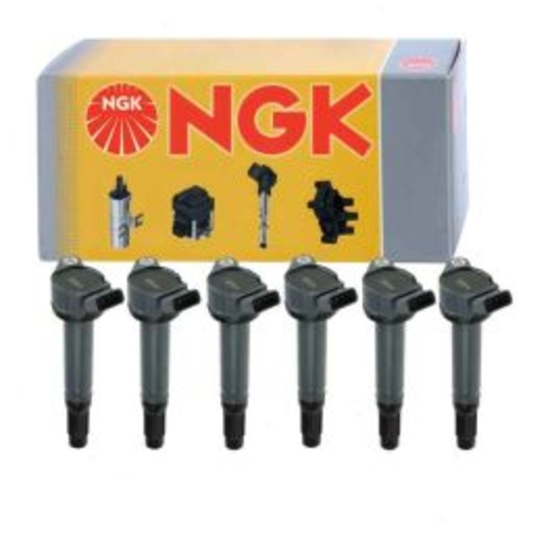6 pc NGK Ignition Coils for 2006-2012 Toyota RAV4 3.5L V6