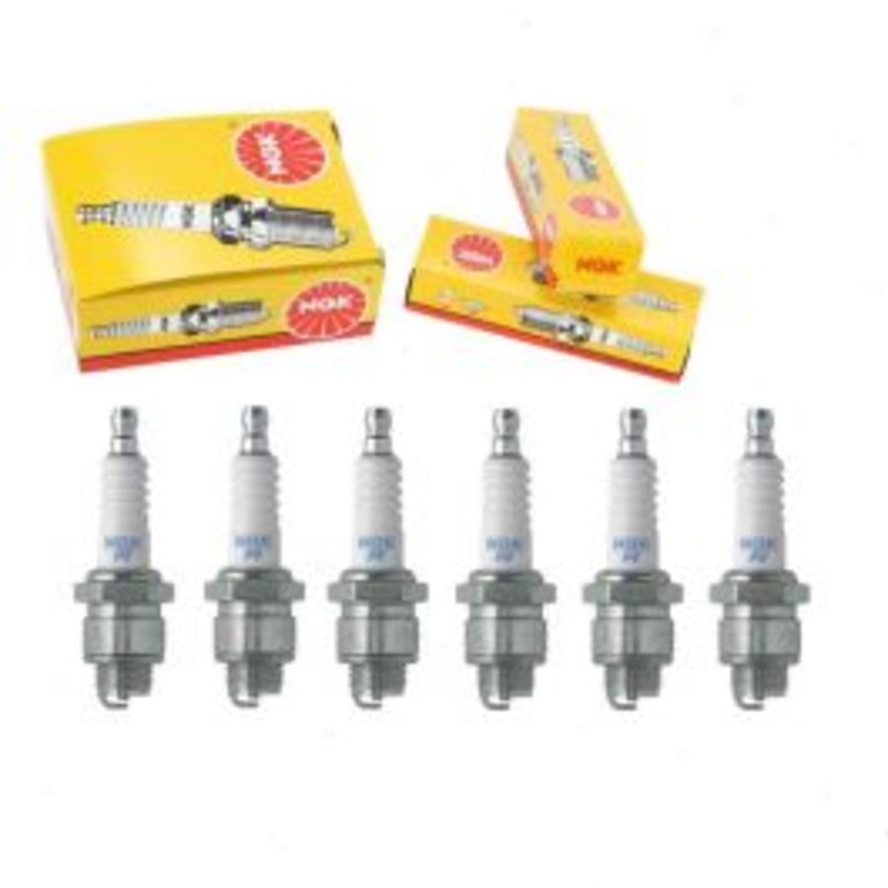 6 pc NGK Standard Spark Plugs for 1957-1958 Plymouth Plaza 3.8L L6