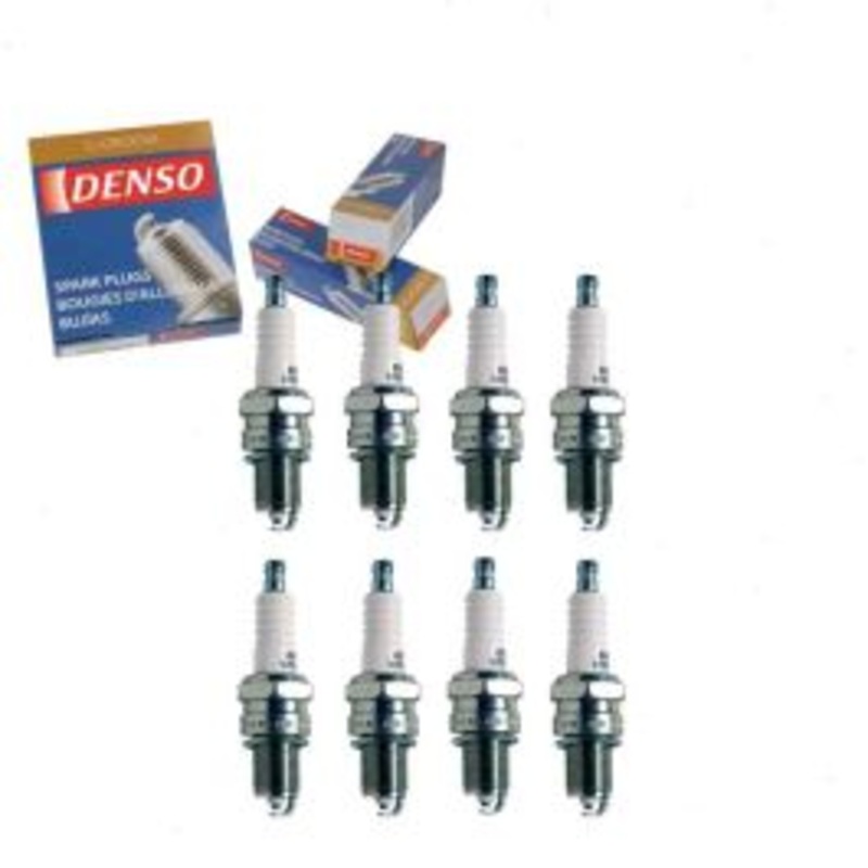 8 pc DENSO Standard U-Groove Spark Plugs for 1970 Chevrolet Nova 6.6L V8