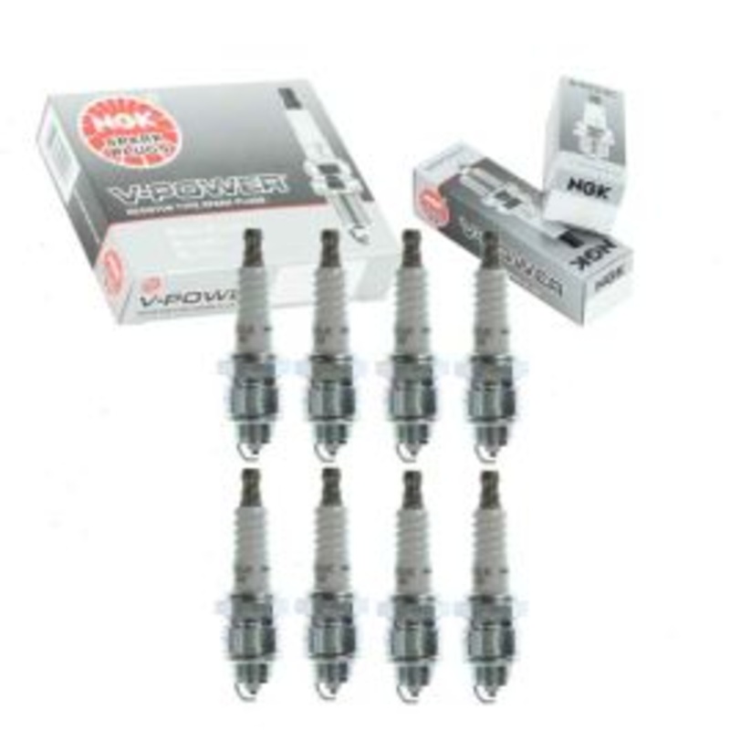 8 pc NGK V-Power Spark Plugs for 1976-1978 Plymouth PB300 6.6L 7.2L V8
