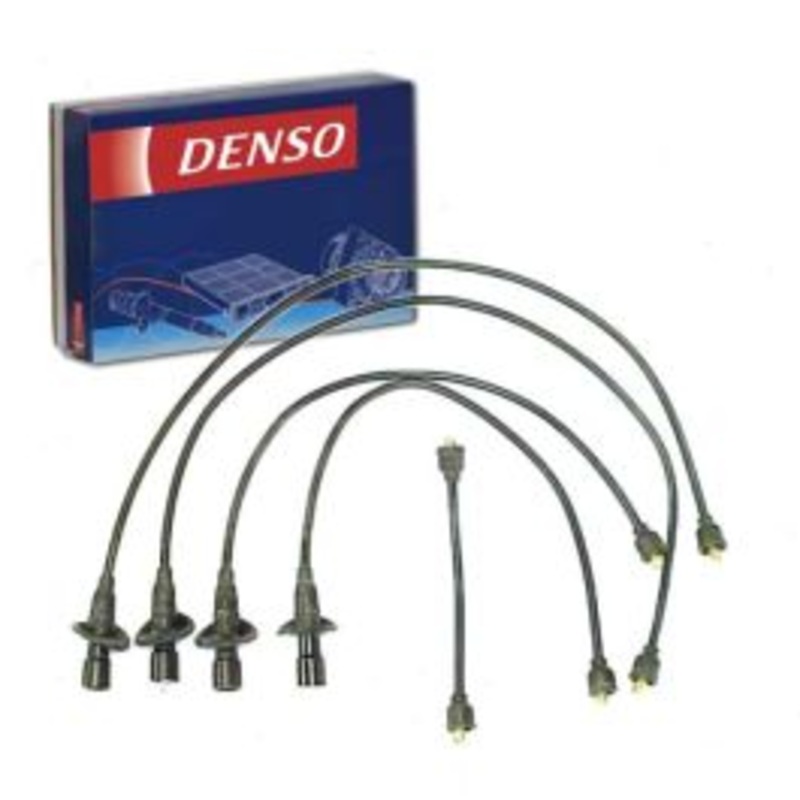 DENSO Spark Plug Wire Set for 1971-1980 Volkswagen Super Beetle 1.6L H4