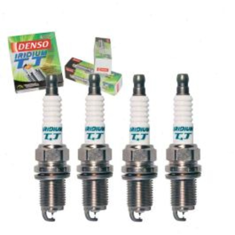 4 pc DENSO Iridium TT Spark Plugs for 1992-1994 Plymouth Colt 1.8L L4