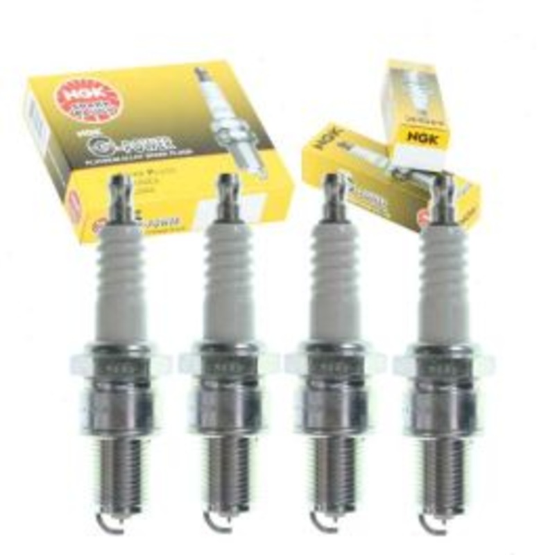 4 pc NGK G-Power Spark Plugs for 1986-1994 Hyundai Excel 1.5L L4