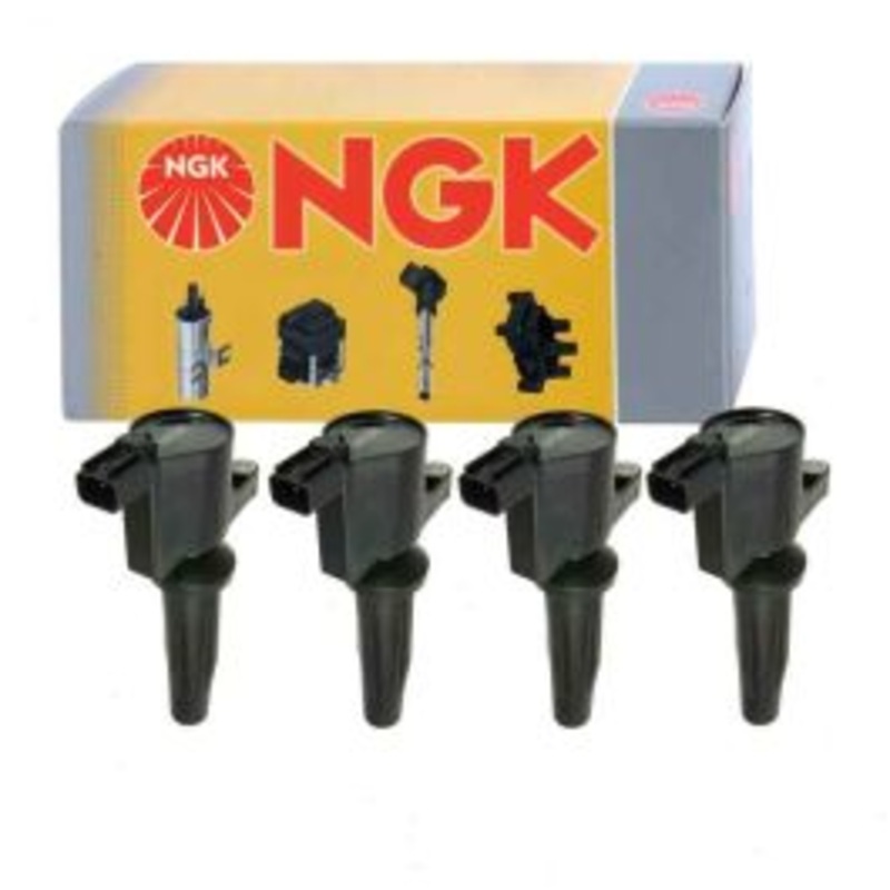 4 pc NGK Ignition Coils for 2010-2013 Ford Transit Connect 2.0L L4