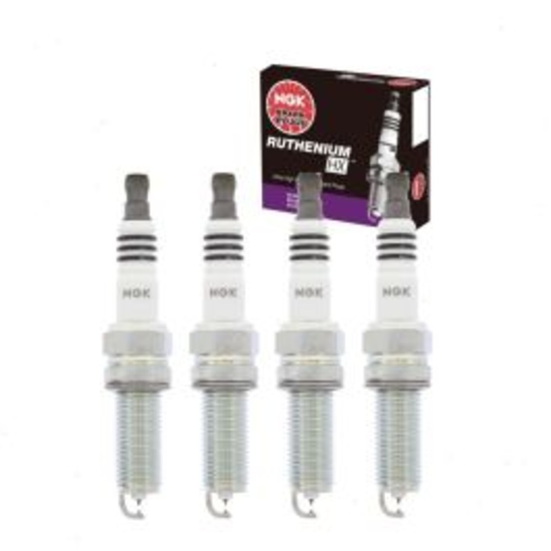 4 pc NGK Ruthenium HX Spark Plugs for 2009-2014 Acura TSX 2.4L L4