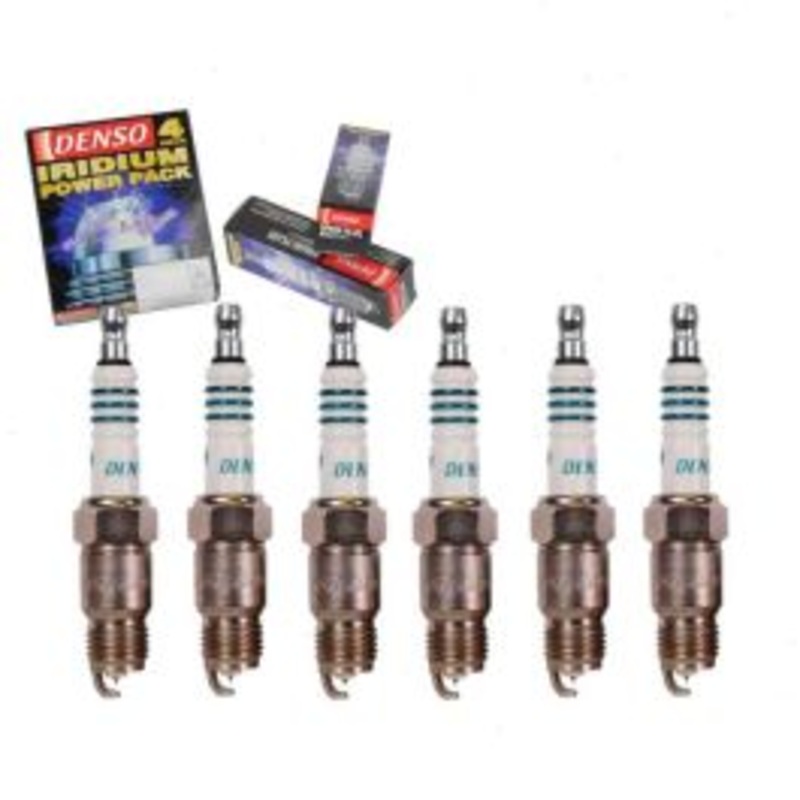 6 pc DENSO Iridium Power Spark Plugs for 1986 Jeep Comanche 2.8L V6