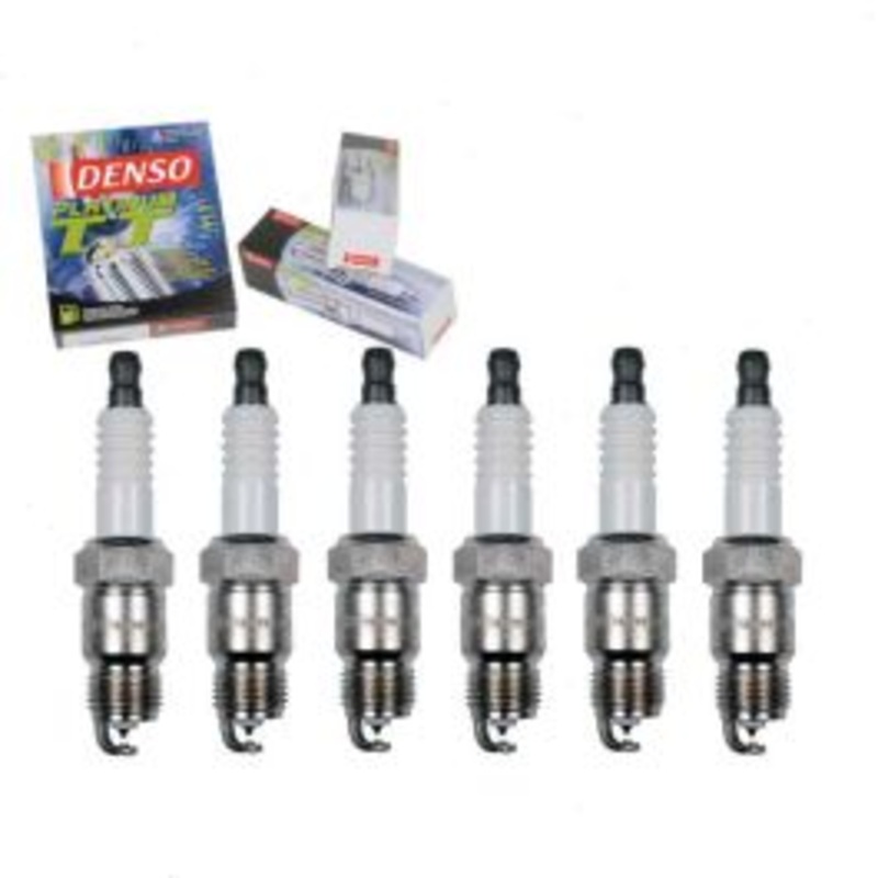 6 pc DENSO Platinum TT Spark Plugs for 1979-1984 GMC G1500 4.1L L6