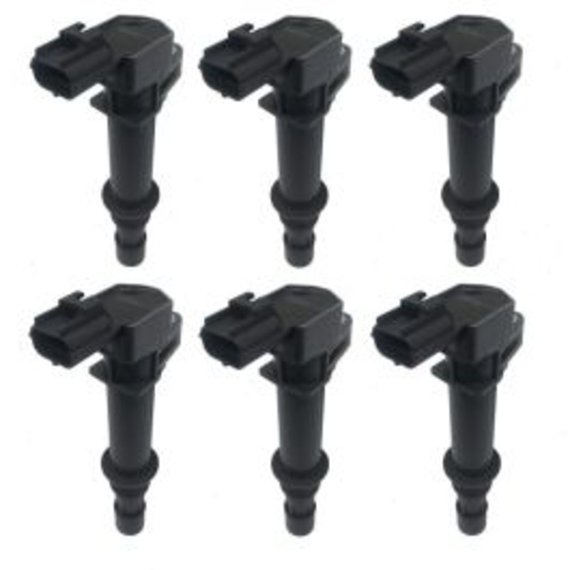 6 pc Hitachi Ignition Coils for 2006-2008 Jeep Commander 3.7L V6