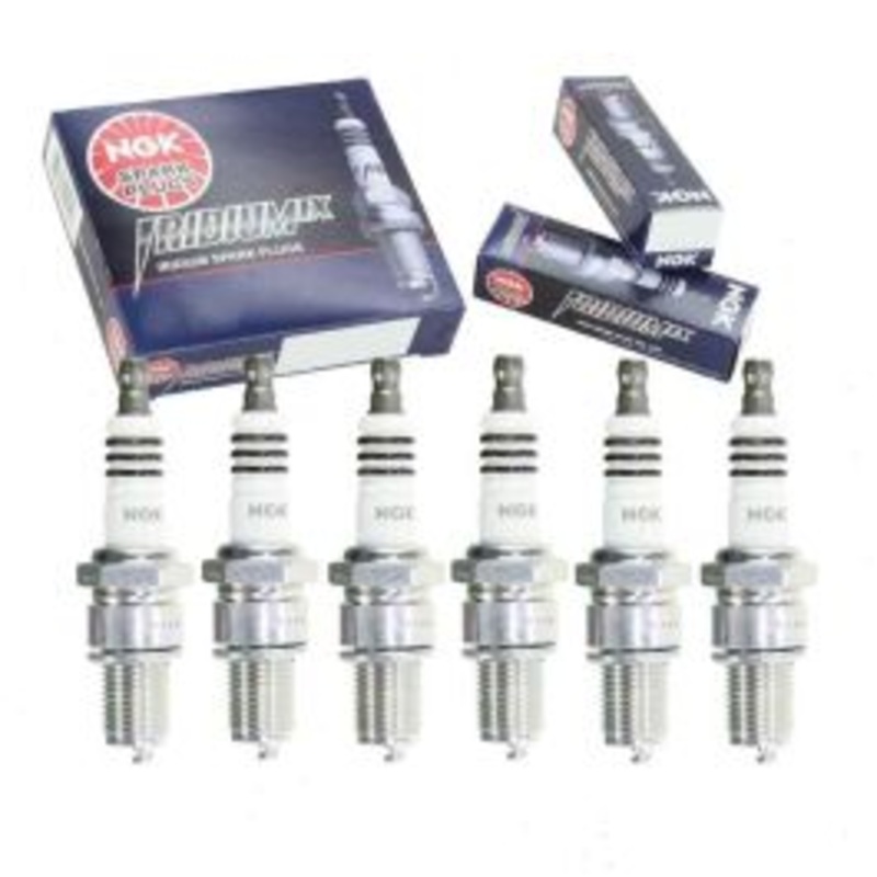 6 pc NGK Iridium IX 6747 BR8EIX SOLID Spark Plugs