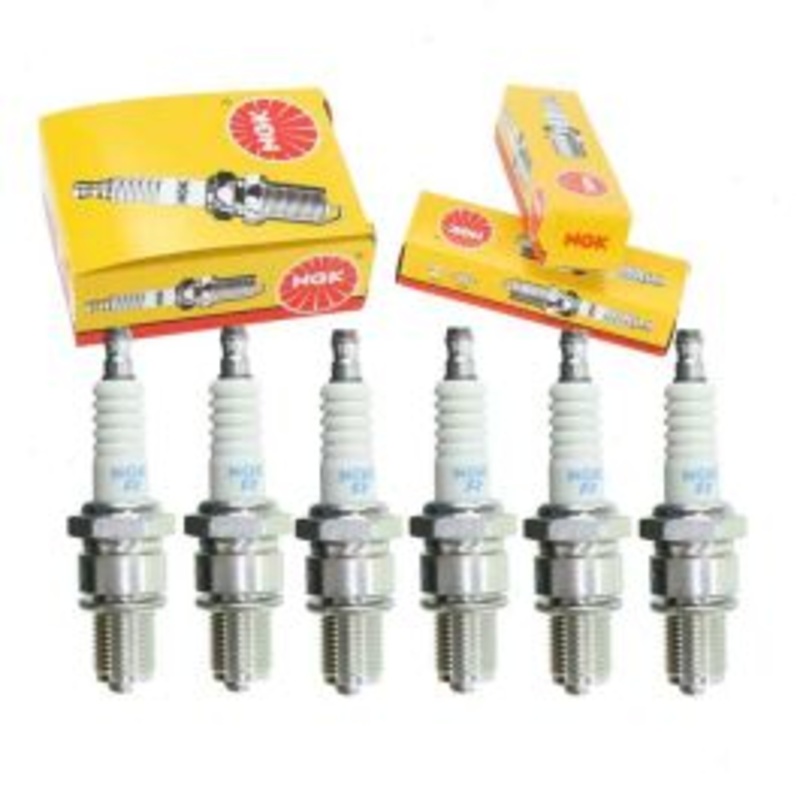 6 pc NGK Standard 1469 BR9ES BLYB Spark Plugs