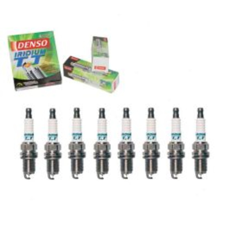 8 pc DENSO Iridium TT Spark Plugs for 2005-2015 Nissan Armada 5.6L V8