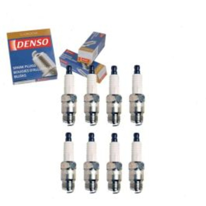8 pc DENSO Standard U-Groove Spark Plugs for 1972-1986 Chevrolet C10 Suburban 5.0L 5.7L 7.4L V8