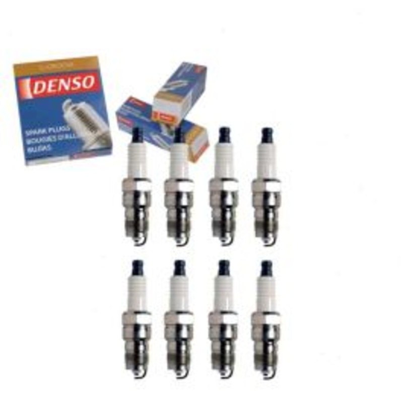 8 pc DENSO Standard U-Groove Spark Plugs for 1986 Ford LTD 5.0L V8