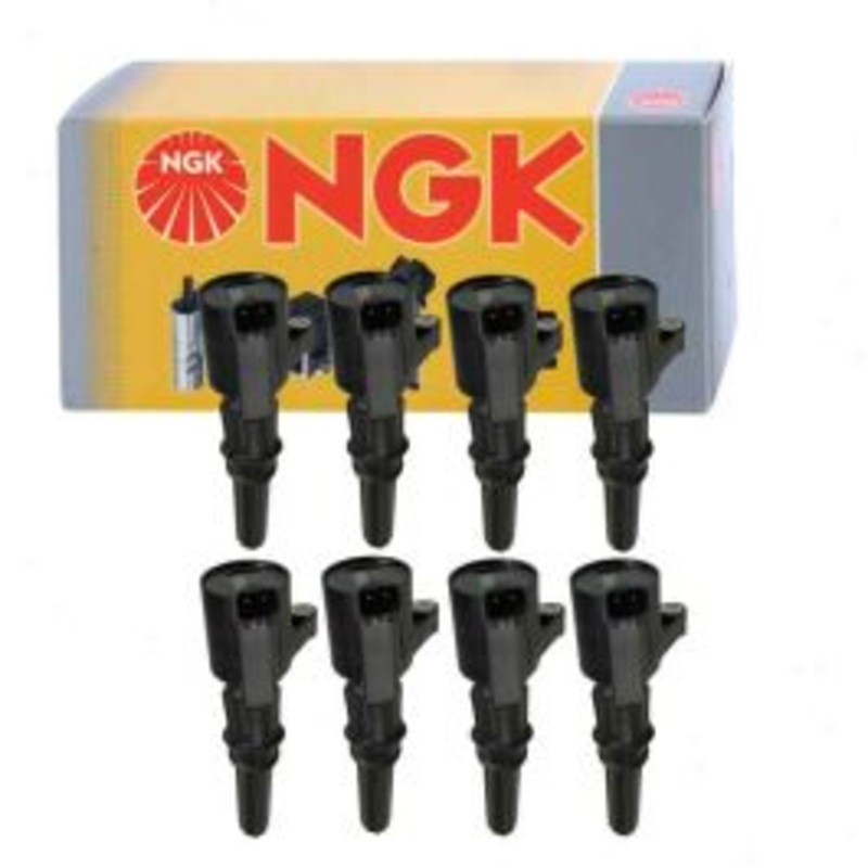 8 pc NGK Ignition Coils for 2000-2005 Ford Excursion 5.4L V8