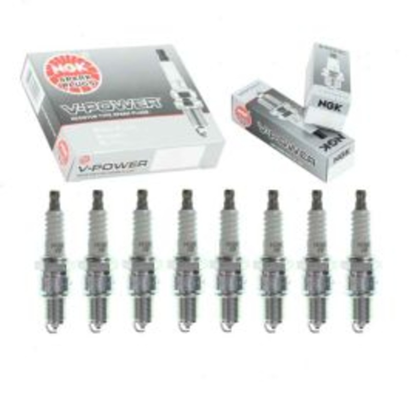 8 pc NGK V-Power Spark Plugs for 1968-1969 Chevrolet C20 Pickup 6.5L V8