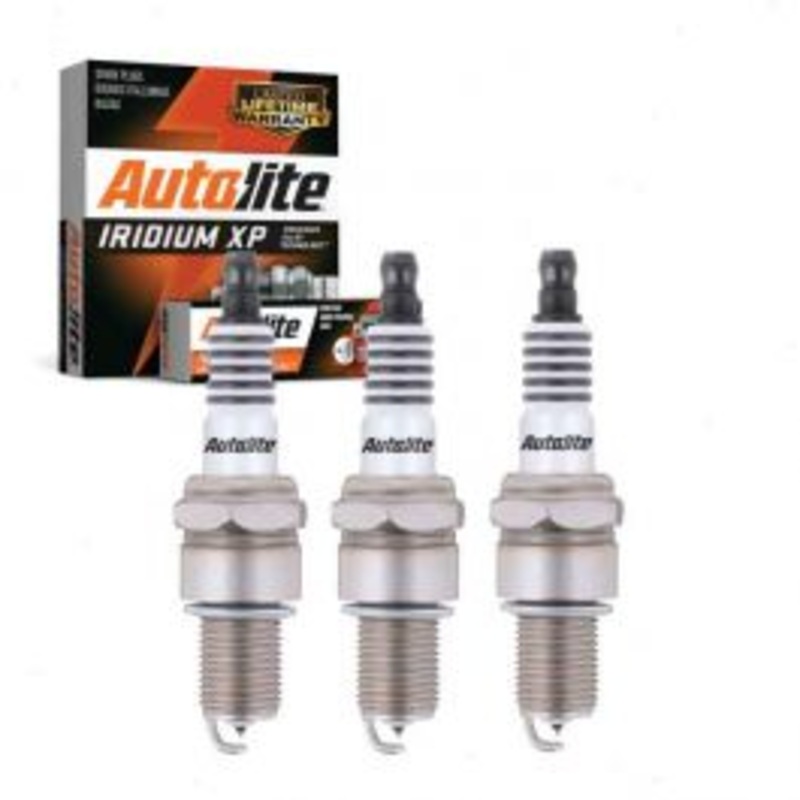 3 pc Autolite Iridium XP Spark Plug for 1985-1988 Suzuki Forsa