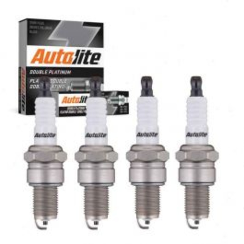 4 pc Autolite Double Platinum Spark Plug for 1963-1965 Chevrolet P10 Series