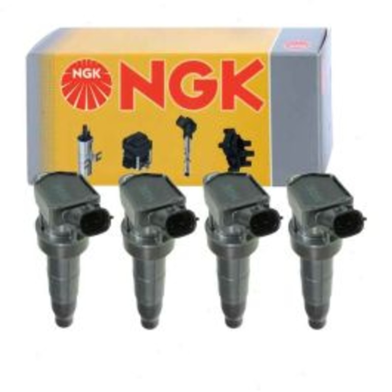 4 pc NGK Ignition Coils for 2010-2013 Kia Forte 2.0L 2.4L L4