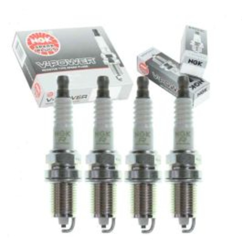 4 pc NGK V-Power 5913 ZFR7F Spark Plugs
