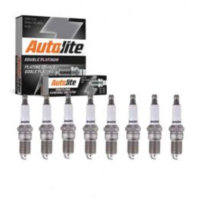 8 pc Autolite Double Platinum Spark Plug for 1999-2004 Lincoln Navigator