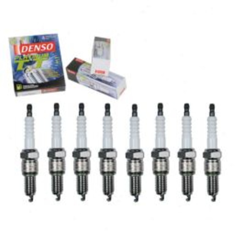 8 pc DENSO Platinum TT Spark Plugs for 1975-1989 Dodge D100 5.2L 5.9L V8