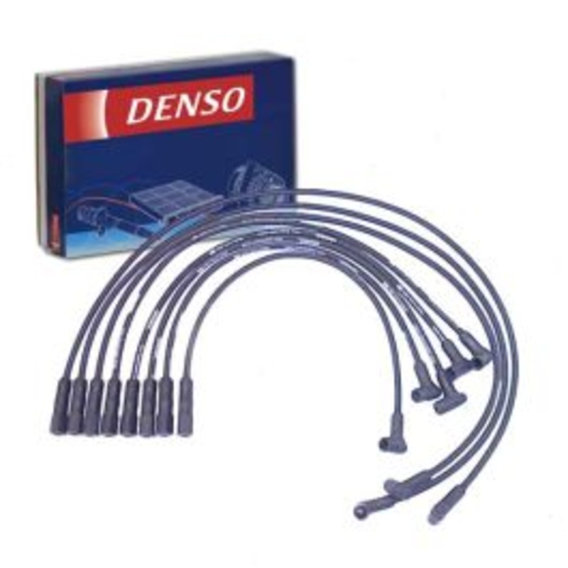 DENSO Spark Plug Wire Set for 1975-1977 Buick Skylark 4.3L 5.7L V8