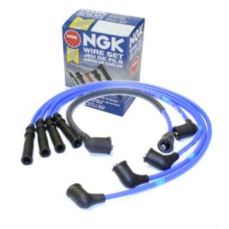 NGK Spark Plug Wire Set for 1987-1993 Mazda B2200 2.2L L4