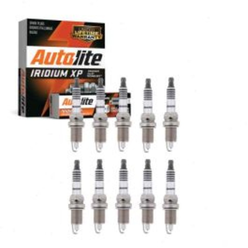10 pc Autolite Iridium XP Spark Plug for 2004-2006 Dodge Ram 1500 8.3L V10