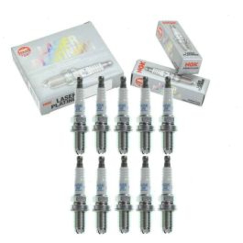 10 pc NGK Laser Platinum 4285 BKR7EQUP Spark Plugs