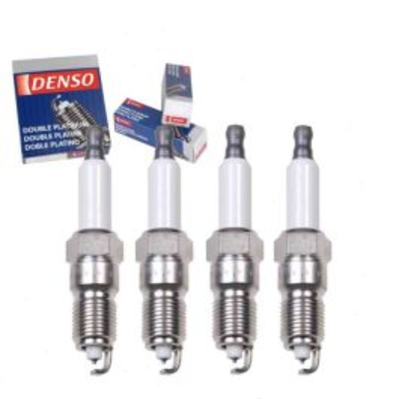 4 pc DENSO Double Platinum Spark Plugs for 1993 Chevrolet Lumina 2.2L L4