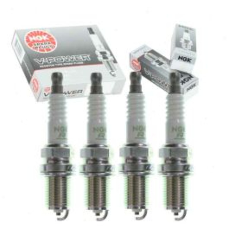 4 pc NGK V-Power Spark Plugs for 1990-2003 Mazda Protege 1.5L 1.8L 2.0L L4