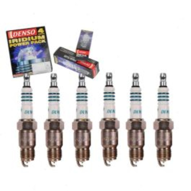 6 pc DENSO Iridium Power Spark Plugs for 1975-1980 Plymouth PB200 3.7L L6