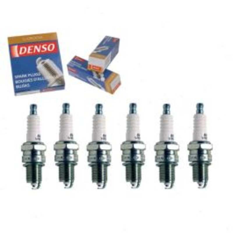 6 pc DENSO Standard U-Groove Spark Plugs for 1968-1969 Chevrolet C10 Suburban 4.1L L6