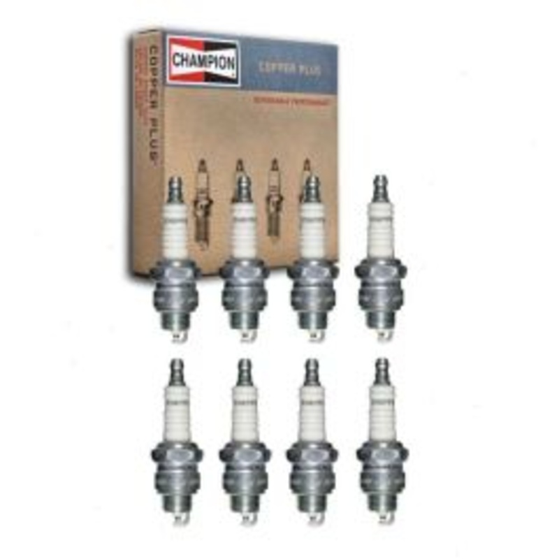 8 pc Champion Copper Plus Spark Plugs for 1959-1964 Plymouth Savoy 5.9L 6.3L 7.0L V8