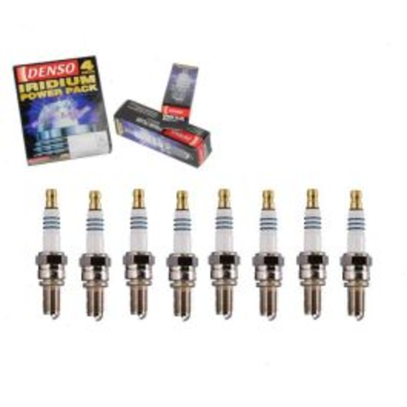 8 pc DENSO Iridium Power 5366 IU27A Spark Plugs