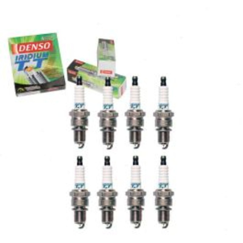 8 pc DENSO Iridium TT Spark Plugs for 1970-1972 Plymouth Duster 5.6L V8