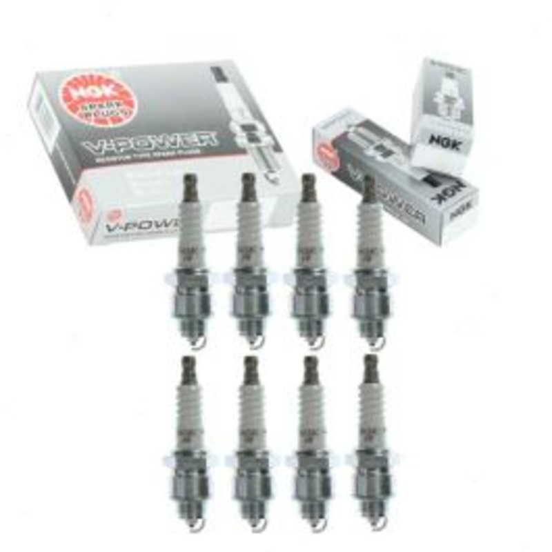 8 pc NGK V-Power Spark Plugs for 1964-1968 Chevrolet Chevelle 4.6L 5.0L 5.3L 5.4L V8