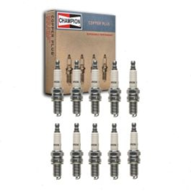 10 pc Champion Copper Plus 905 RA4HC Spark Plugs