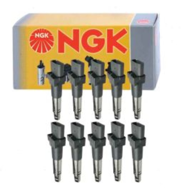 10 pc NGK 48727 U5020 Ignition Coils