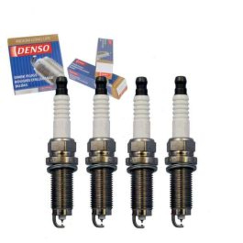 4 pc DENSO Iridium Long Life Spark Plugs for 2014-2016 Nissan Rogue 2.5L L4