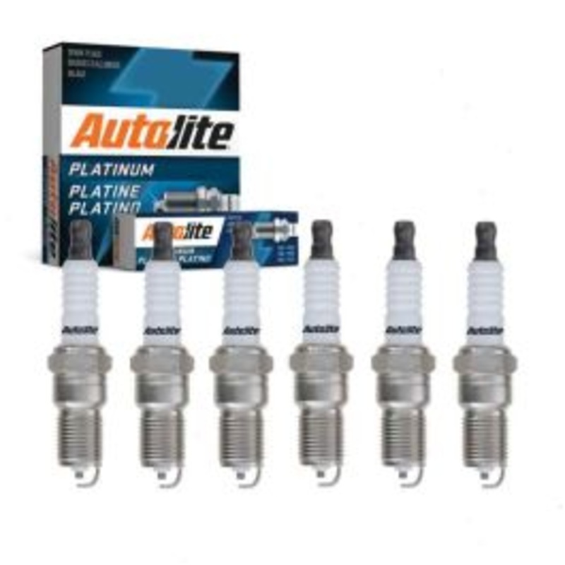 6 pc Autolite Platinum Spark Plug for 1991-1992 Buick Park Avenue