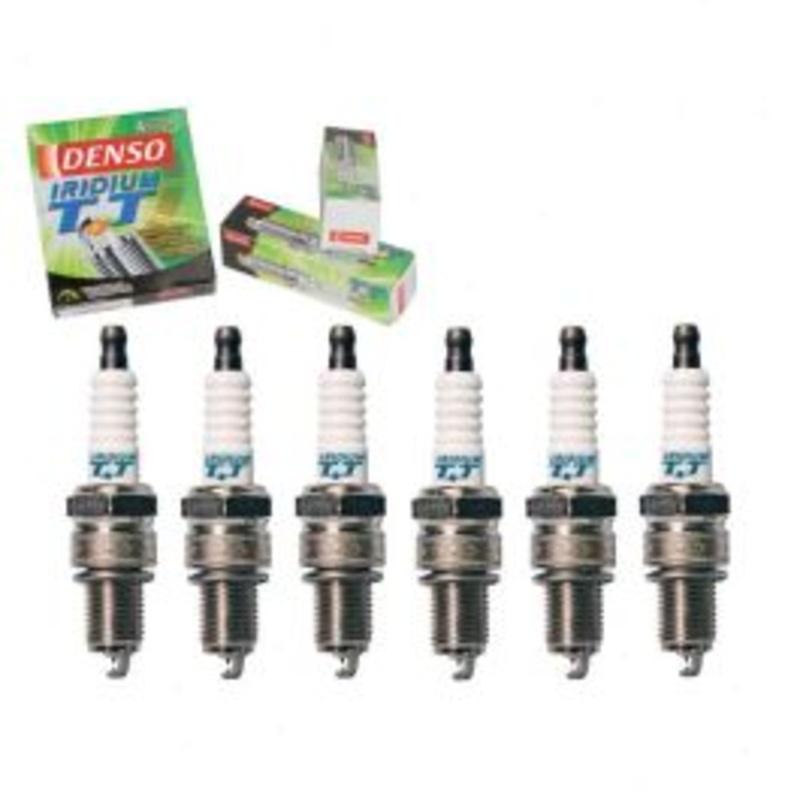 6 pc DENSO Iridium TT Spark Plugs for 1961-1969 Chevrolet C20 Pickup 3.8L 4.1L L6