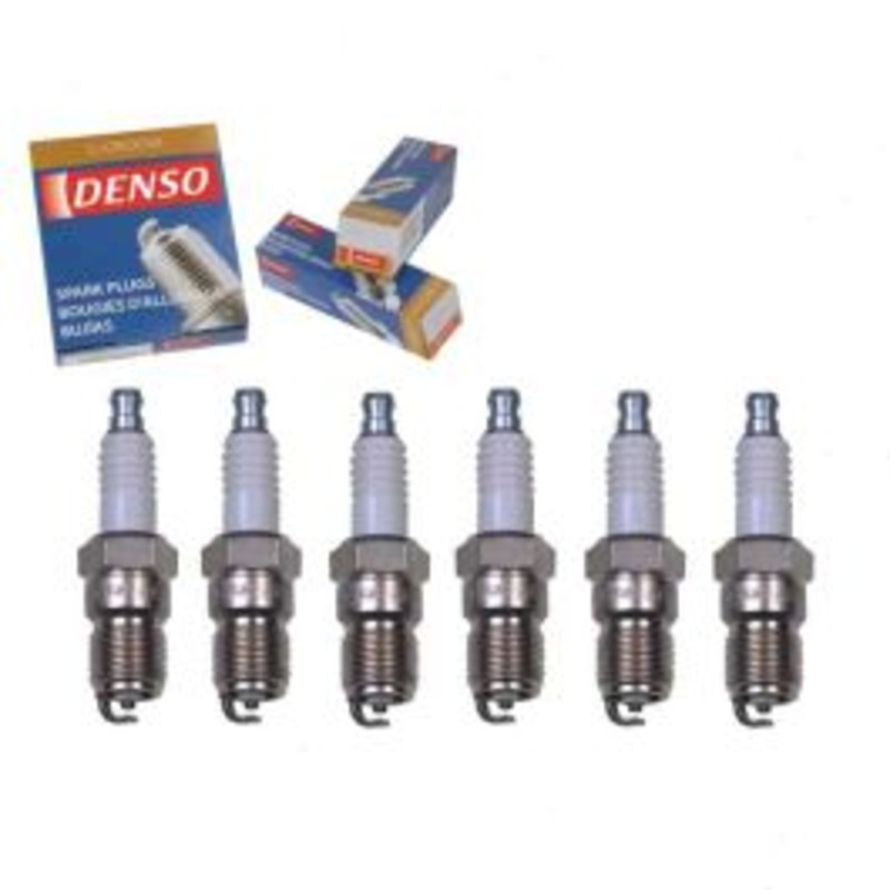 6 pc DENSO Standard U-Groove Spark Plugs for 2001-2007 Ford Escape 3.0L V6