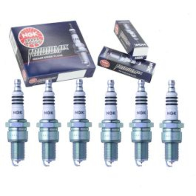 6 pc NGK Iridium IX Spark Plugs for 1968-1973 Jeep J-2500 3.8L 4.2L L6
