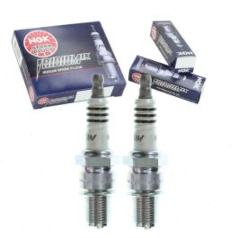 2 pc NGK Iridium IX 6014 BR9ECSIX-5 Spark Plugs