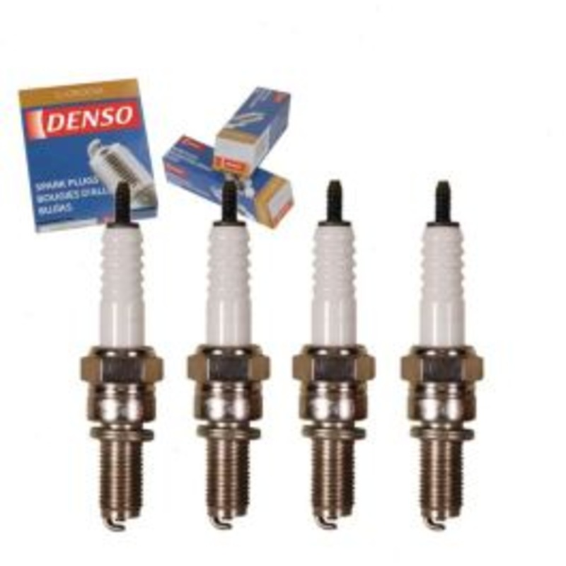 4 pc DENSO Standard U-Groove Spark Plugs for 1985-1987 Honda Prelude 2.0L L4
