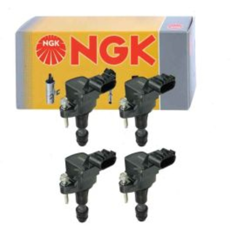 4 pc NGK Ignition Coils for 2011-2017 Buick Regal 2.0L 2.4L L4